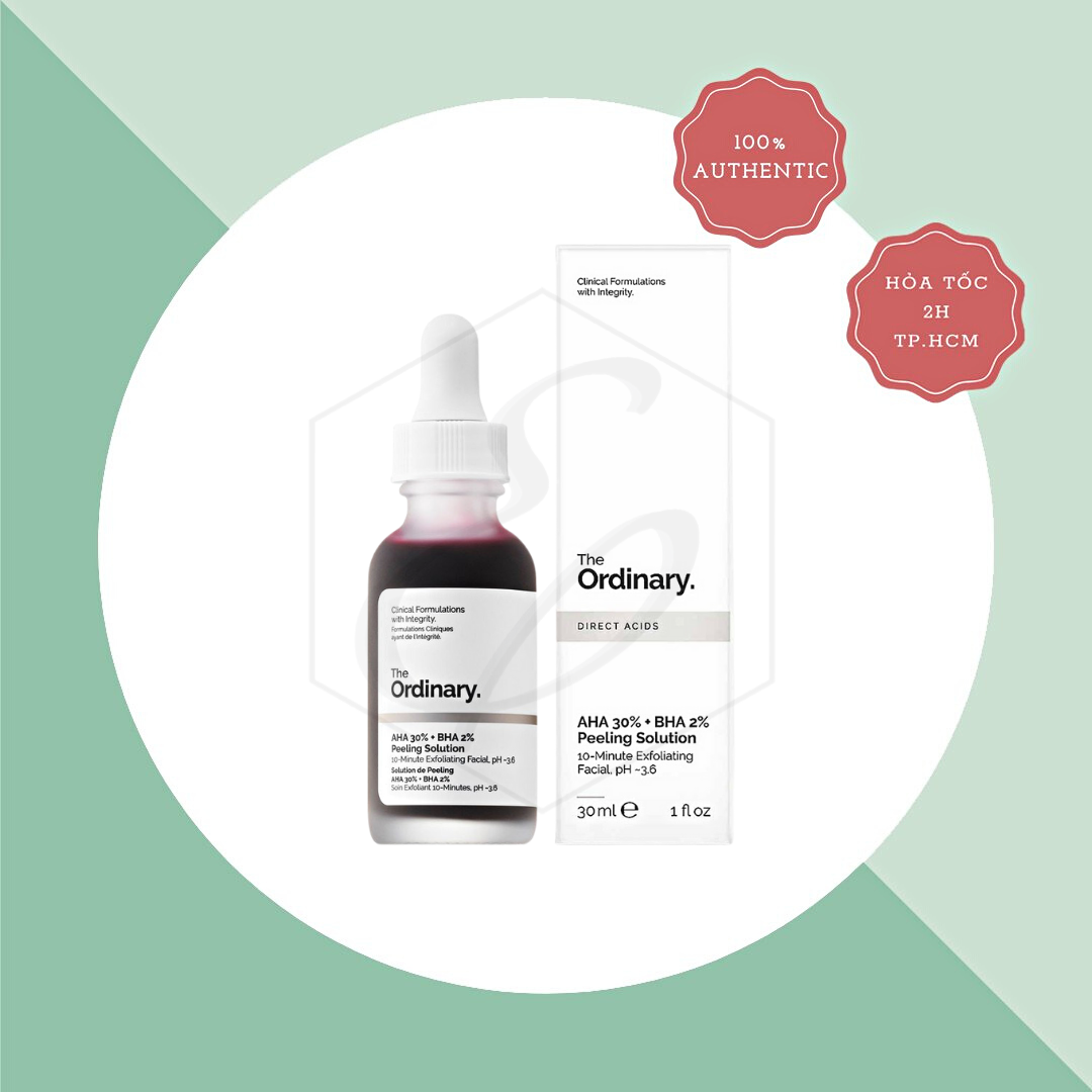 Tinh chất The Ordinary AHA 30% + BHA 2% Peeling Solution - 30ml